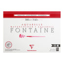 Clairefontaine Fontaine Cold Pressed 26x36cm 300gsm 10 sheet Pad 