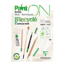 Clairefontaine PaintON White 250gsm 30 sheet Recycled Pads