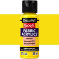 Decoart Sosoft Fabric Paints 59ml#Colour_CADMIUM YELLOW HUE