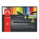 Caran d'Ache Museum Aquarelle Pencils Box Set of 20 Landscape Colours
