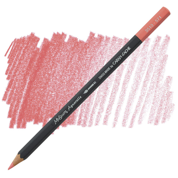 Caran d'Ache Museum Aquarelle Colouring Pencils#Colour_ANTHRAQUINONE PINK