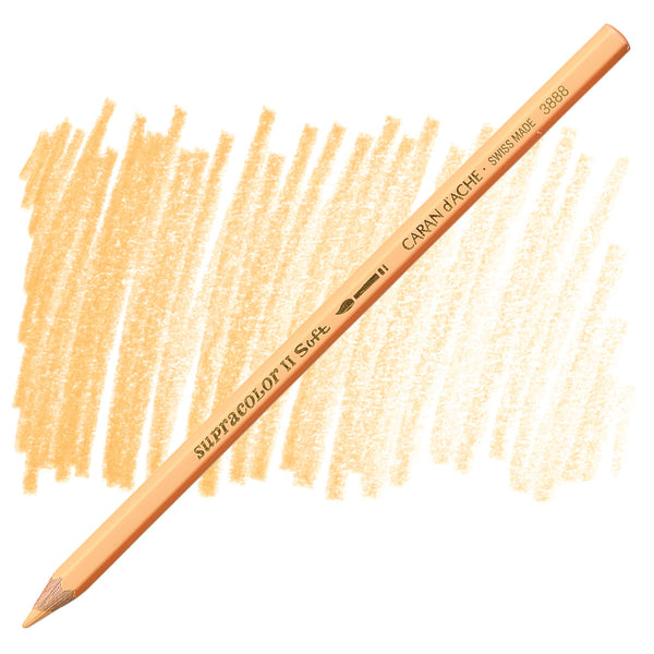 Caran D'ache Supracolour Soft Aquarelle Coloured Pencils#Colour_APRICOT