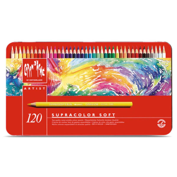 Caran D'ache Supracolour Soft Aquarelle Colour Pencils - Set Of 120