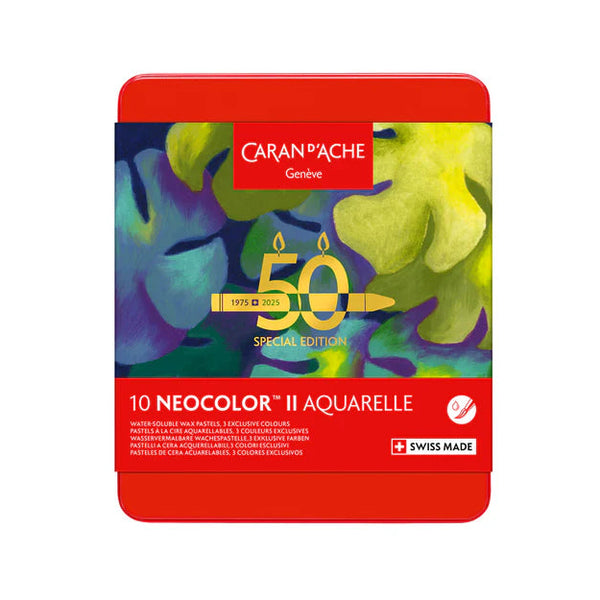 Caran d'Ache Neocolor II Lush Assorted Special Edition Set of 10
