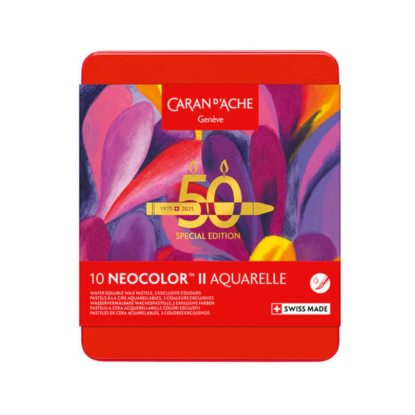 Caran d'Ache Neocolor II Pop Assorted Special Edition Set of 10