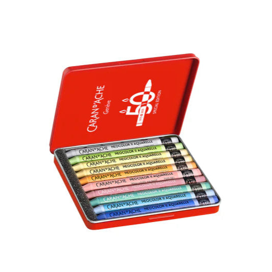 Caran d'Ache Neocolor II Pastel Assorted Special Edition Set of 10