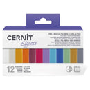 Cernit Mini Blocks 25g Effects Polymer Clay Set of 12