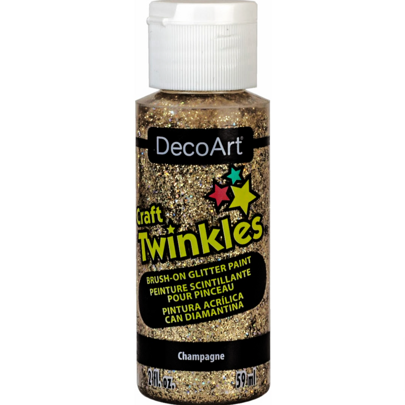 Decoart Craft Twinkles Glitter Craft Paint 59ml