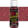 Decoart Craft Twinkles Glitter Craft Paint 59ml#Colour_CHRISTMAS RED