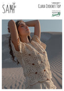 Clara Crochet Pattern - Womens Top XS-4XL 8ply Yarn