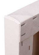 Mont Marte Premium Stretched 1.5 Canvas 4"X4" Pack of 12