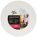 Mont Marte 3MM Round Canvas Panel 30CM Pack of 36