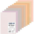 Canson MI-TEINTES Paper A4 160gsm Assorted Colours - Pack of 10#Colour_PASTEL