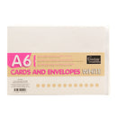 Couture Creations A6 White Card & Envelope Pack of 50