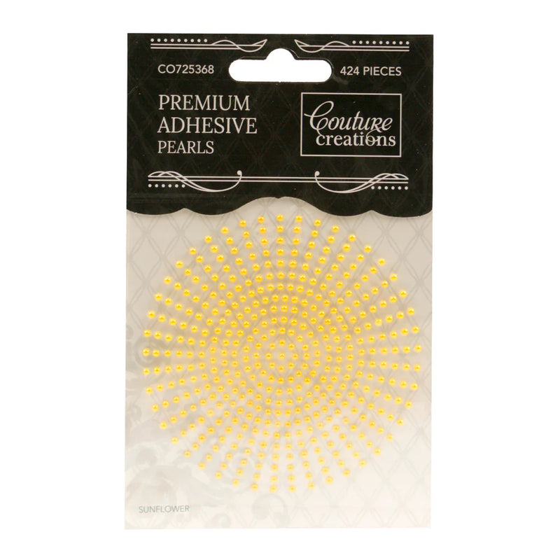 Couture Creations 2mm Adhesive Pearls 424 Pieces