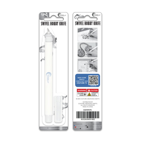 Couture Creations Swivel Hobby Knife With Blade