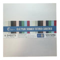 Couture Creations 12" x 12" 210gsm Pearl Shimmer Cardstock Packs of 6 Sheets#Colour_WHITE