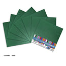 Couture Creations 12" x 12" 120gsm Laminated Glitter Cardstock Packs of 7 Sheets