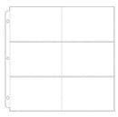 Couture Creations 12" X 12" 6-Pocket 3D-Ring Album Refills