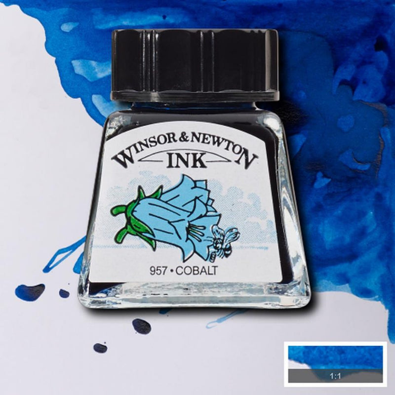Winsor & Newton Fast Drying, Water Resistant Transparent Drawing Ink 14ml
