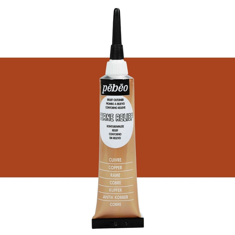 Pebeo Vitrail Cerne Relief Paints 20ml