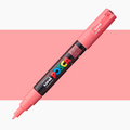 Uni Posca Markers PC-1M Ultra Fine 0.7mm Round Tip#Colour_CORAL PINK