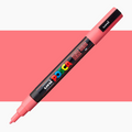 Uni Posca Markers PC-3M Fine 0.9-1.3mm Bullet Tip#Colour_CORAL PINK
