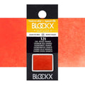 BLOCKX Artists' Watercolour Half Pans#Colour_CADMIUM RED ORANGE (S3)
