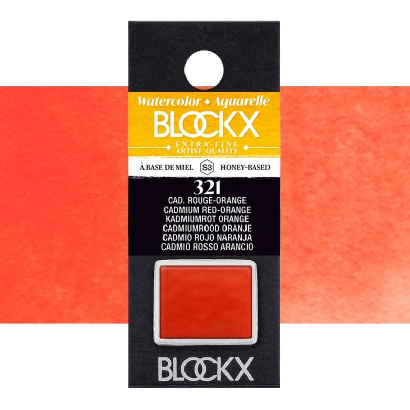 BLOCKX Artists' Watercolour Half Pans