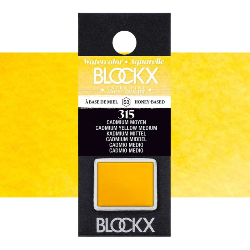BLOCKX Artists' Watercolour Half Pans
