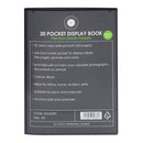 OSC A3 30 Pocket Black Insert Display Book