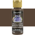 Decoart Americana Gloss Enamel Paints 2oz#Colour_DARK CHOCOLATE