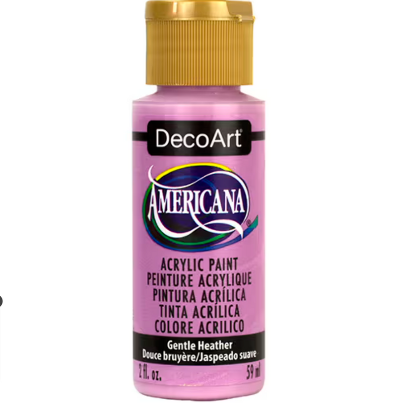 Decoart Americana Acrylic Paints F-P