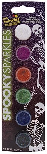 Decoart Spooky Paints Set Of 6 Pots