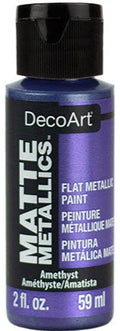 Decoart Matte Metallic Paints 59ml#Colour_AMETHYST
