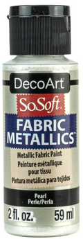 Decoart Sosoft Fabric Paints 59ml#Colour_PEARL