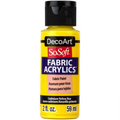 Decoart Sosoft Fabric Paints 59ml#Colour_CADMIUM YELLOW