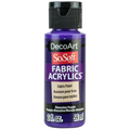 Decoart Sosoft Fabric Paints 59ml#Colour_DIOXAZINE PURPLE