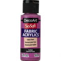 Decoart Sosoft Fabric Paints 59ml#Colour_FUCHSIA