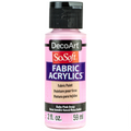 Decoart Sosoft Fabric Paints 59ml#Colour_BABY PINK DEEP