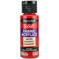 Decoart Sosoft Fabric Paints 59ml#Colour_RED PEPPER