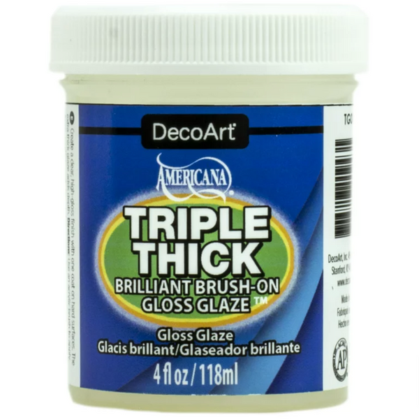 Decoart Triple Thick Gloss Glaze 4oz