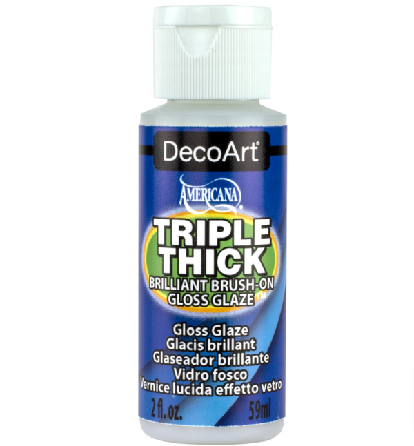 Decoart 2oz Triple Thick Gloss Glaze