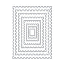 Hero Arts Nesting Postage Stamps Infinity Dies