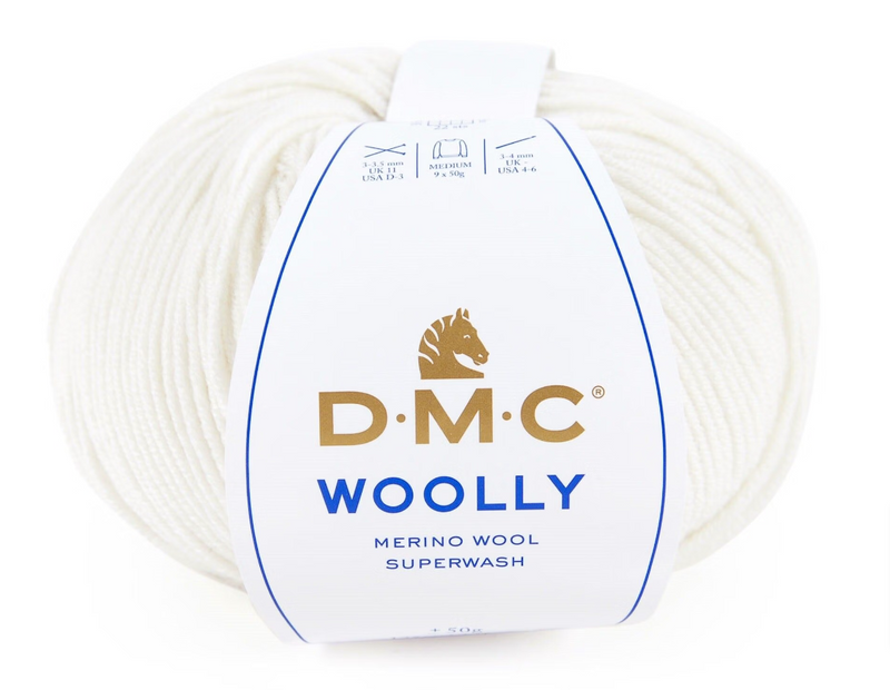 DMC Woolly Merino 50g Yarn 8Ply