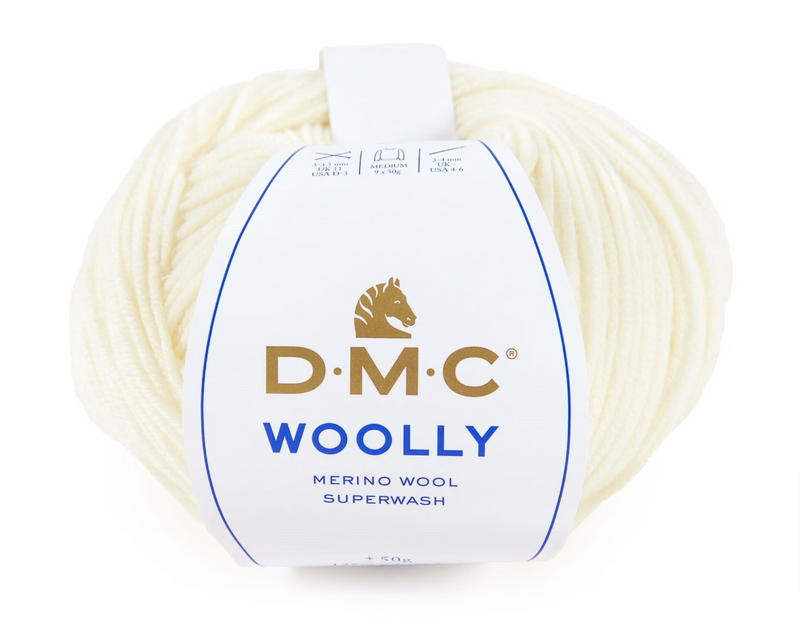 DMC Woolly Merino 50g Yarn 8Ply