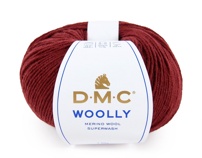 DMC Woolly Merino 50g Yarn 8Ply