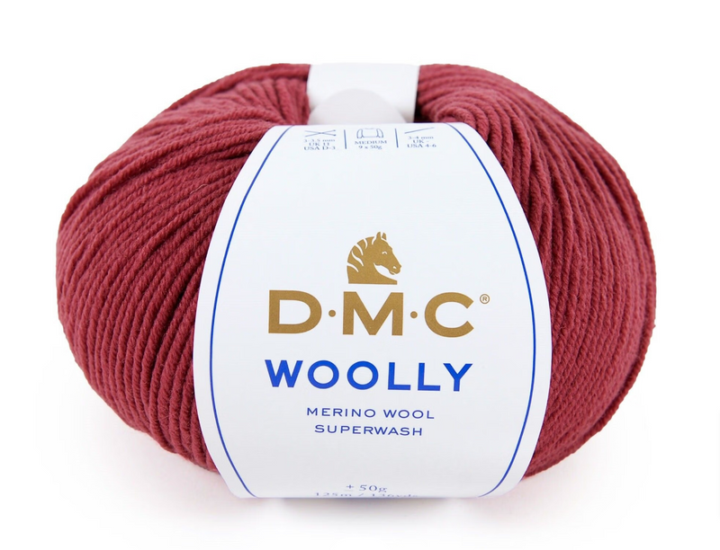 DMC Woolly Merino 50g Yarn 8Ply