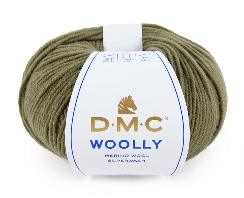 DMC Woolly Merino 50g Yarn 8Ply