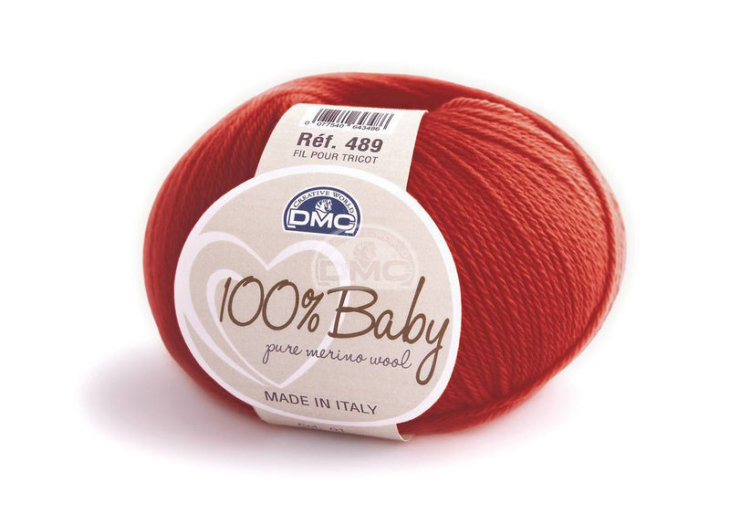 DMC 100% Baby Merino 50g Yarn 4Ply